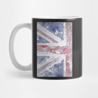 Rustic Union Jack Flag Mug